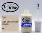 Preview: Ford, Light Sandalwood Metallic, A8: 20ml Lackstift, von ATW Autoteile West.